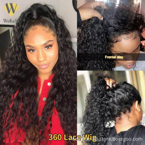 Virgin Indian Hair Lace Frontal Wigs 360,Raw Unprocessed Cuticle Aligned Lace Frontal Wig,12 8 Inch Full Hd Transparent Lace Wig